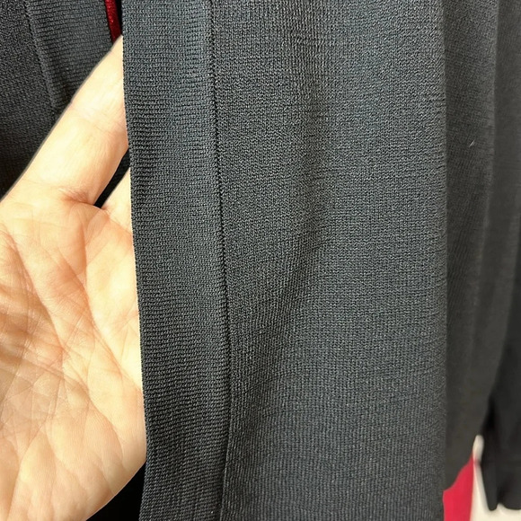 Alfred Sung long sleeve viscose blend cardigan with single closure neckline - Picture 4 of 6